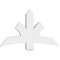Ekena Millwork Davenport Architectural Grade PVC Gable Bracket, 48"W x 30"H x 6"D x 6"F, 15/12 Pitch GBP048X30X0606DAV00 - alternate 5